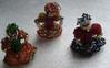 Vintage hand made beads' dolls pendants - lot of 3