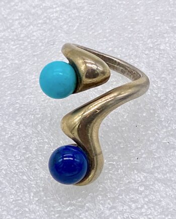 Vintage unusual and rare 1970's  ring by Jomaz